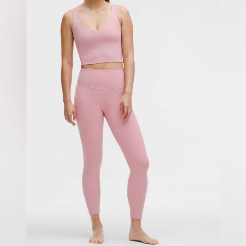 Lululemon - Pink Tide - Double Lined Align High-Rise Pant - 25" - Size 4
